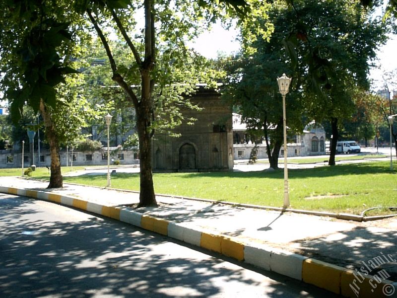 Fountain of Tophane made by architect Mehmet Aga in 1732 during the sovereignty of Ottoman Sultan Mahmud I.
